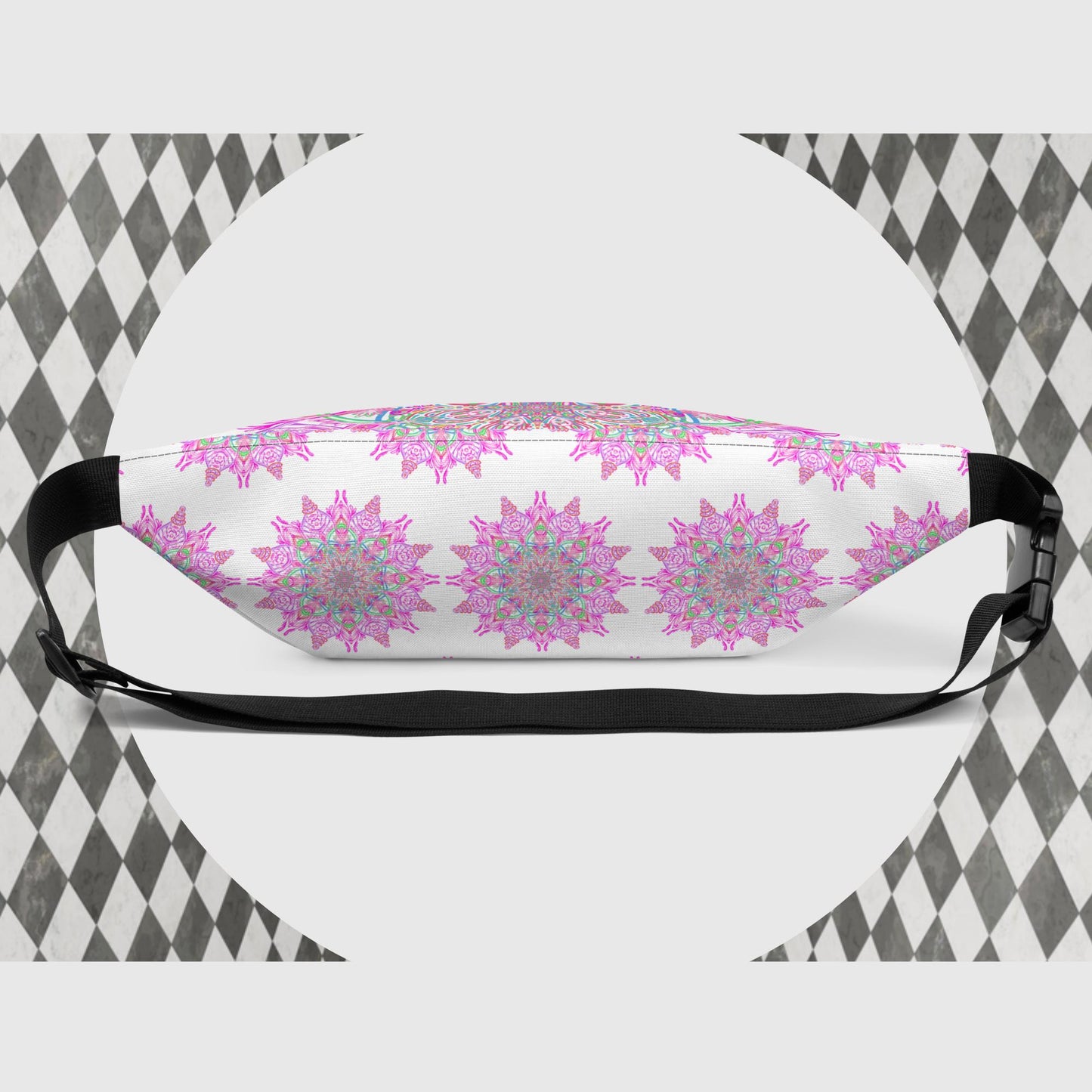 Rainbow Mandala Fanny Pack