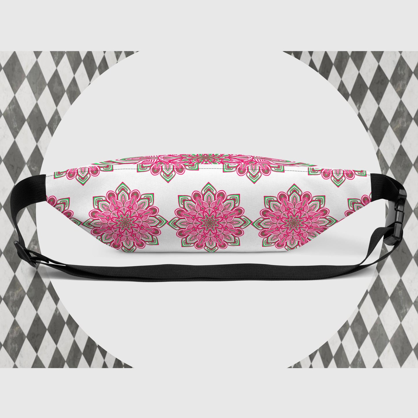 Burst Mandala Fanny Pack