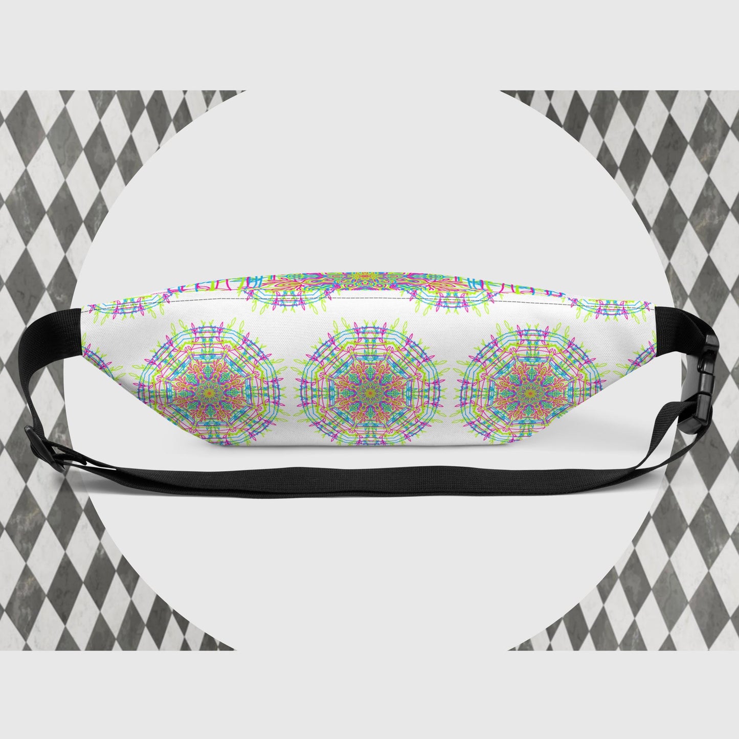 Glow Mandala Fanny Pack