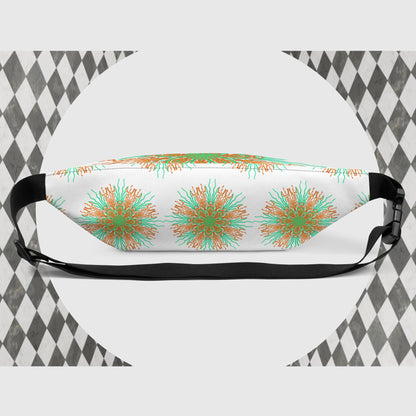 Ocean Mandala Fanny Pack