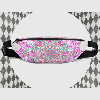 Rainbow Mandala Fanny Pack