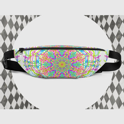 Glow Mandala Fanny Pack