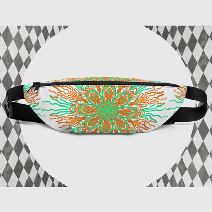 Ocean Mandala Fanny Pack