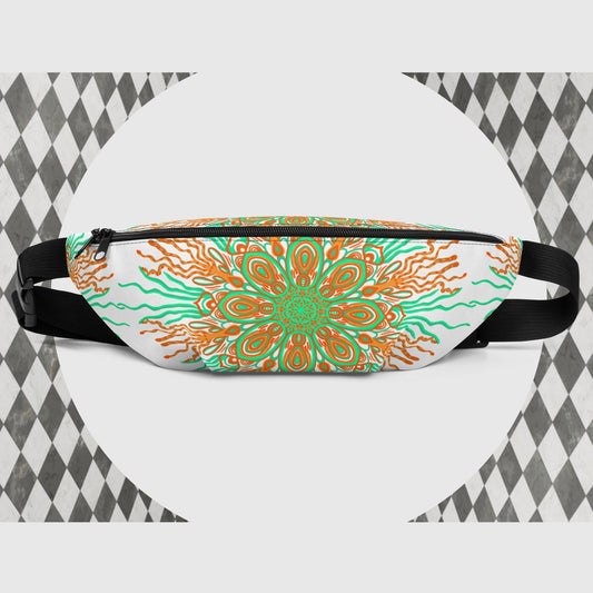 Ocean Mandala Fanny Pack