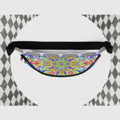 Electric Mandala Fanny Pack