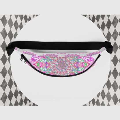 Rainbow Mandala Fanny Pack