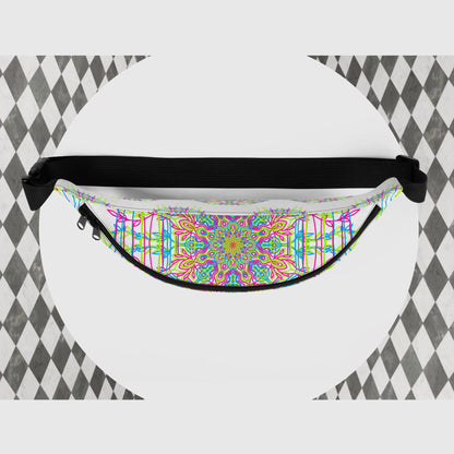 Glow Mandala Fanny Pack