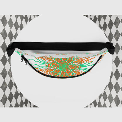 Ocean Mandala Fanny Pack