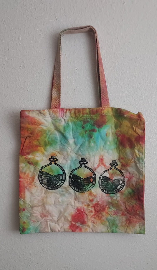 Tie Dye Potion Tote Bag #2