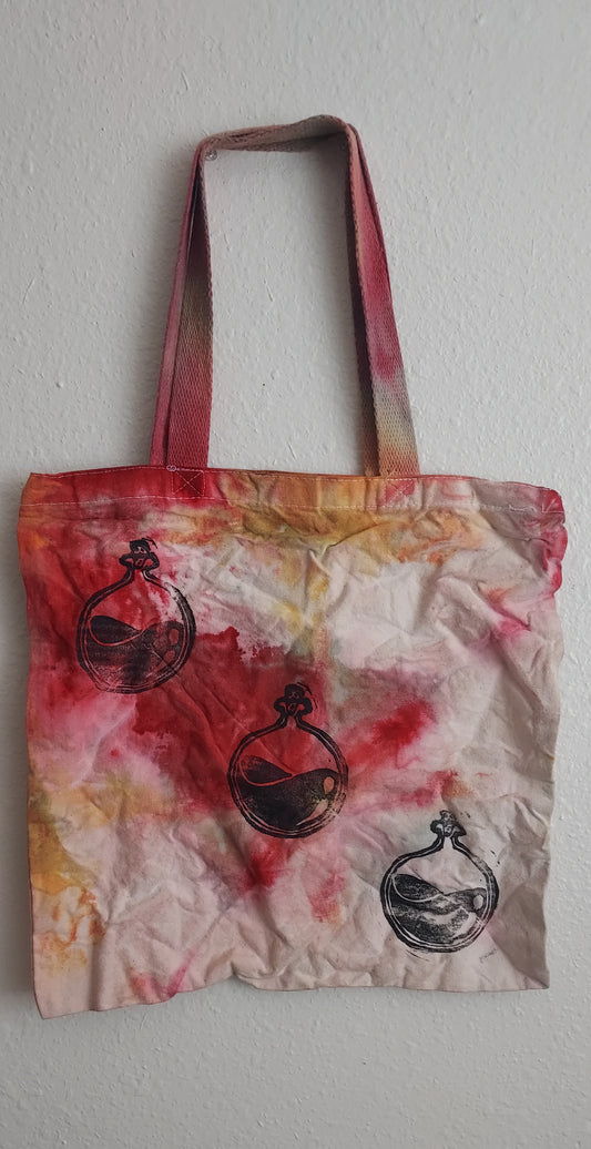 Tie Dye Potion Tote Bag #5