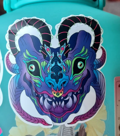 Beast Monster Sticker