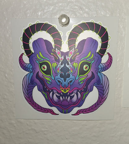 Beast Monster Sticker