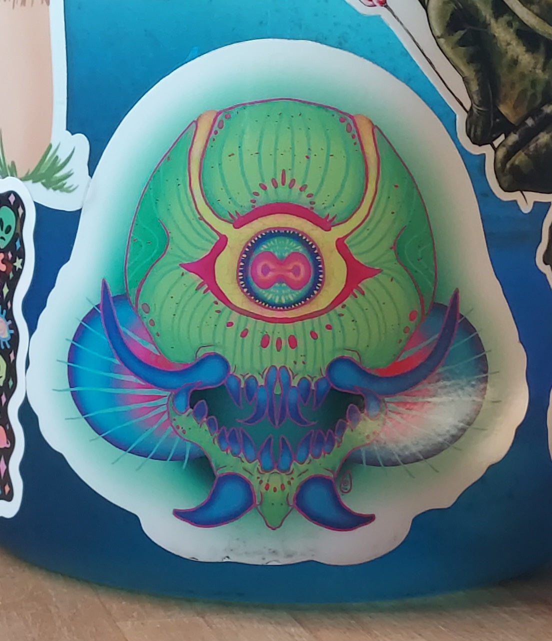 Sea Monster Vinyl Sticker