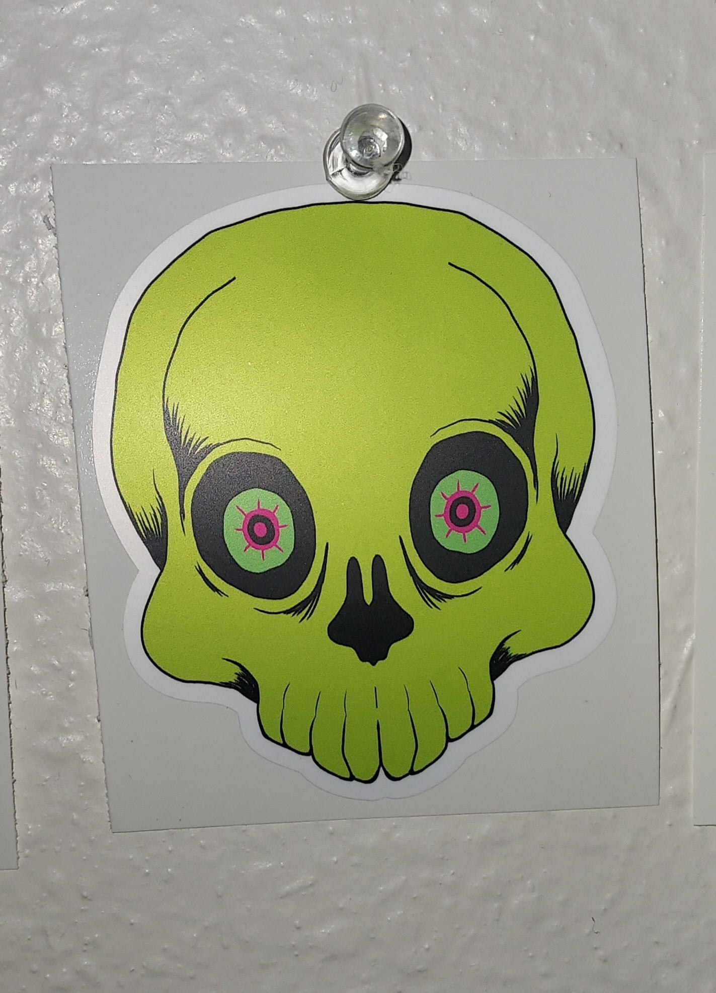 Ghoul Skull Sticker