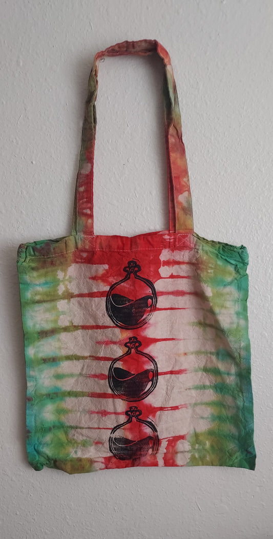 Tie Dye Potion Tote Bag #3