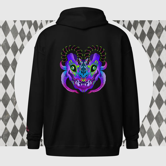 Beast Monster - Unisex Zip Hoodie