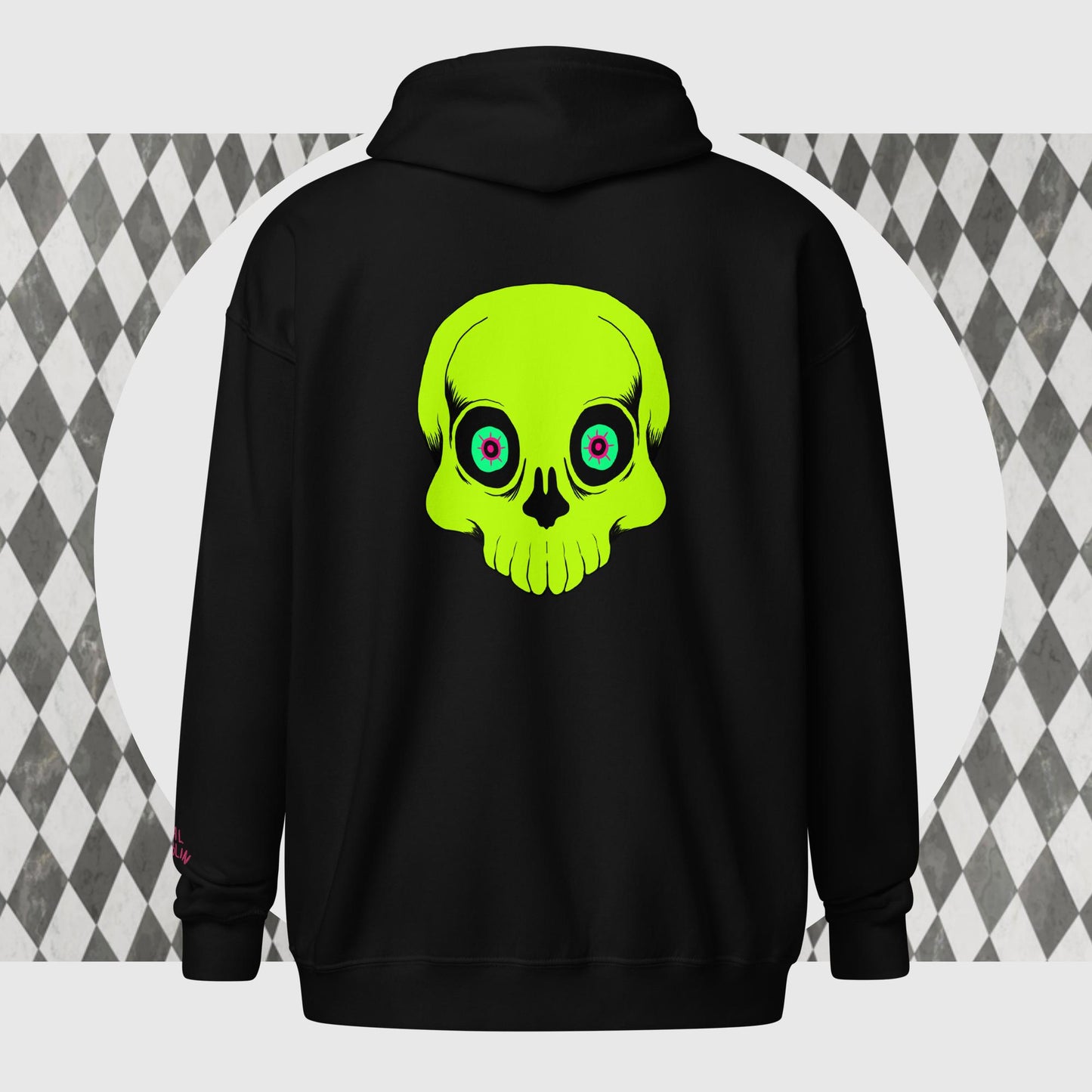 Ghoul Skull - Unisex Zip Hoodie