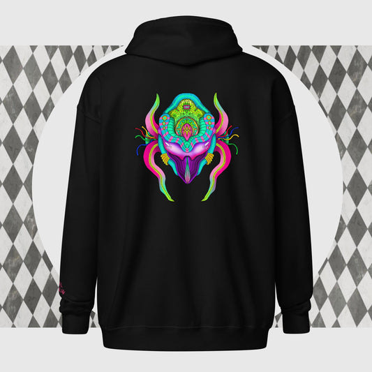 Robo Monster - Unisex Zip Hoodie