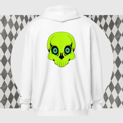 Ghoul Skull - Unisex Zip Hoodie