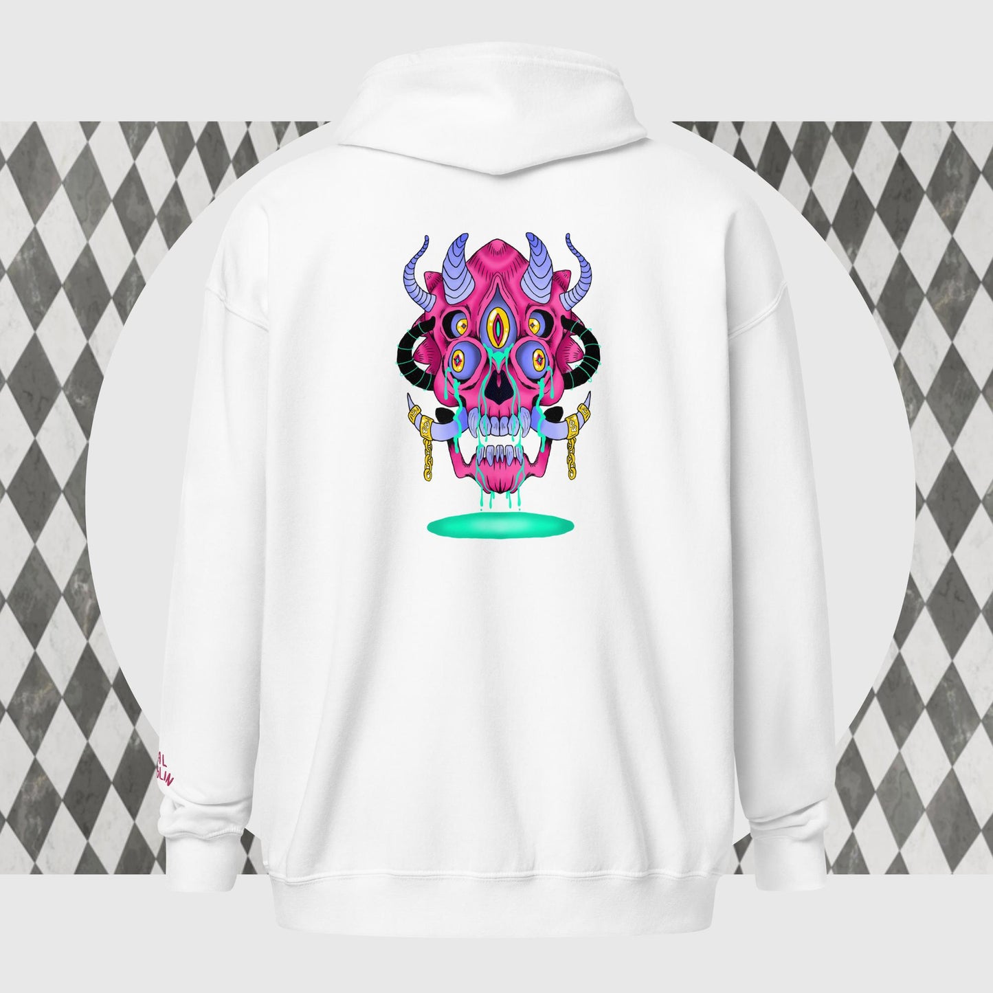 Skull Monster - Unisex Zip Hoodie